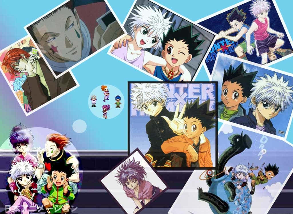 Gon And Killua, Steadfast Friends Background