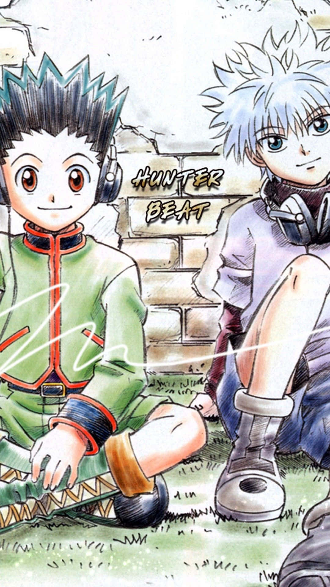 Gon And Killua Together Phone Background
