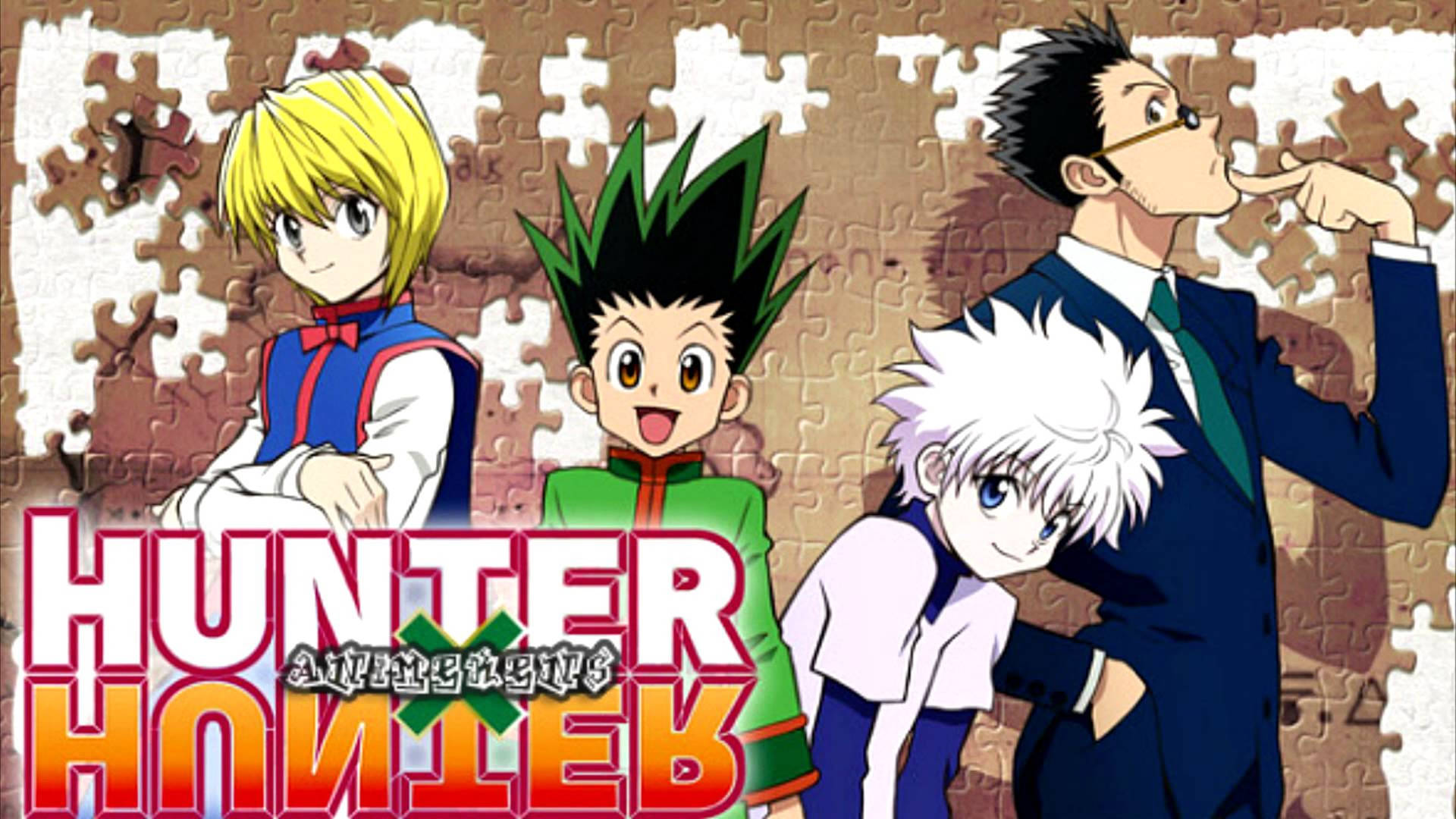 Gon Freecss And His Companions On Their Journey In Hunter X Hunter Background