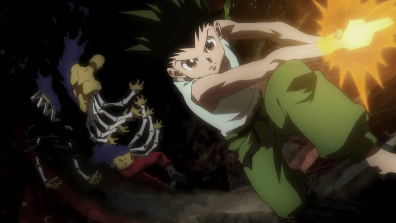 Gon Freecss Glowing Fingers