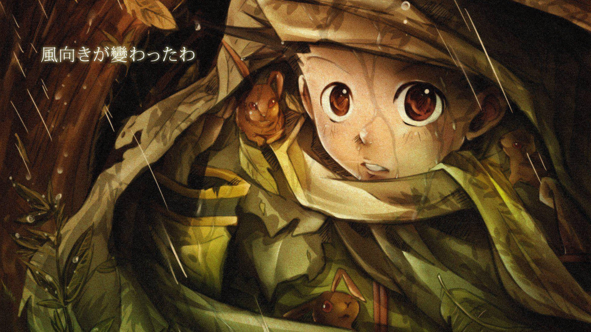 Gon Freecss Khaki Clothing Background