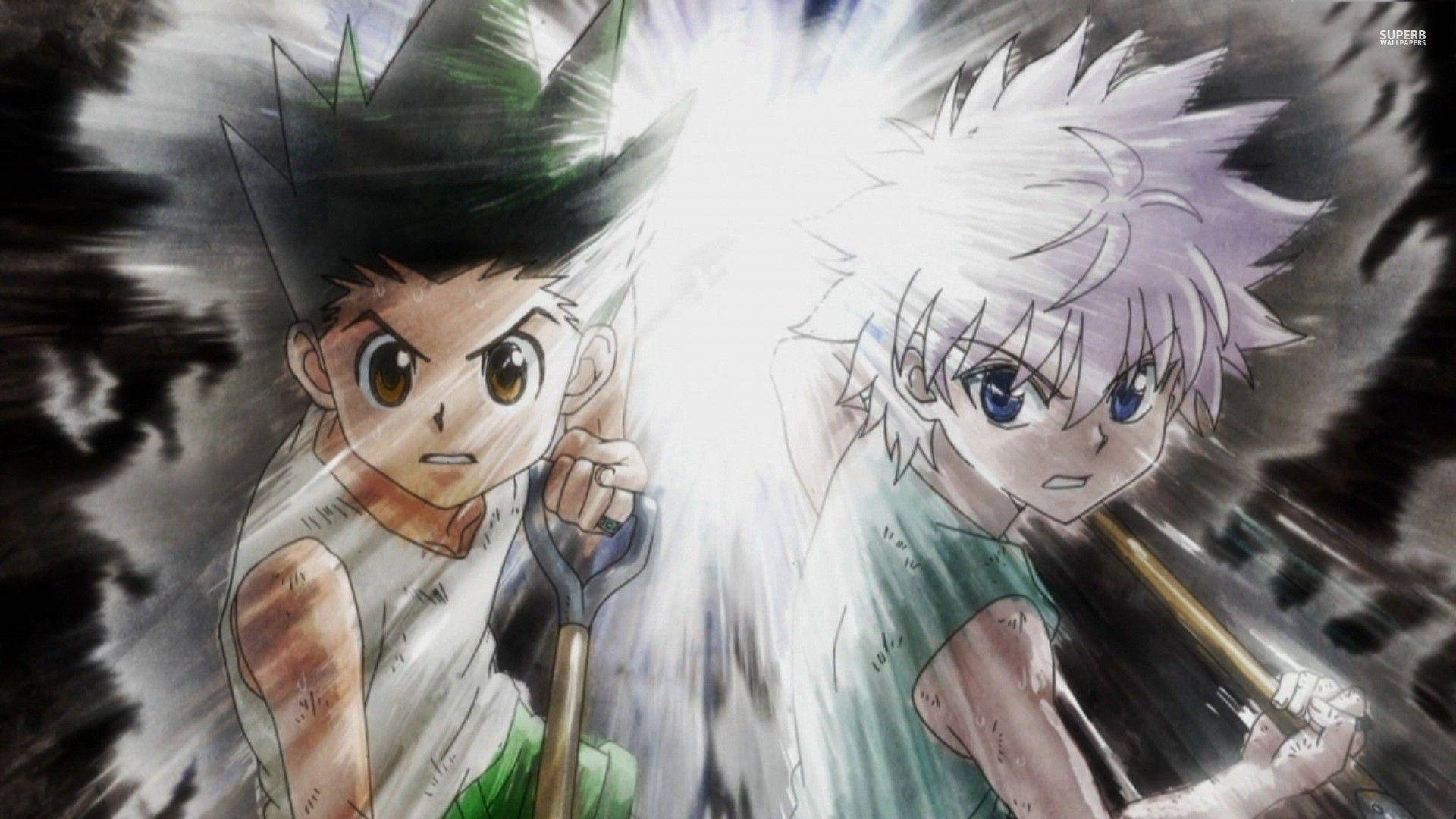 Gon Freecss Killua Digging