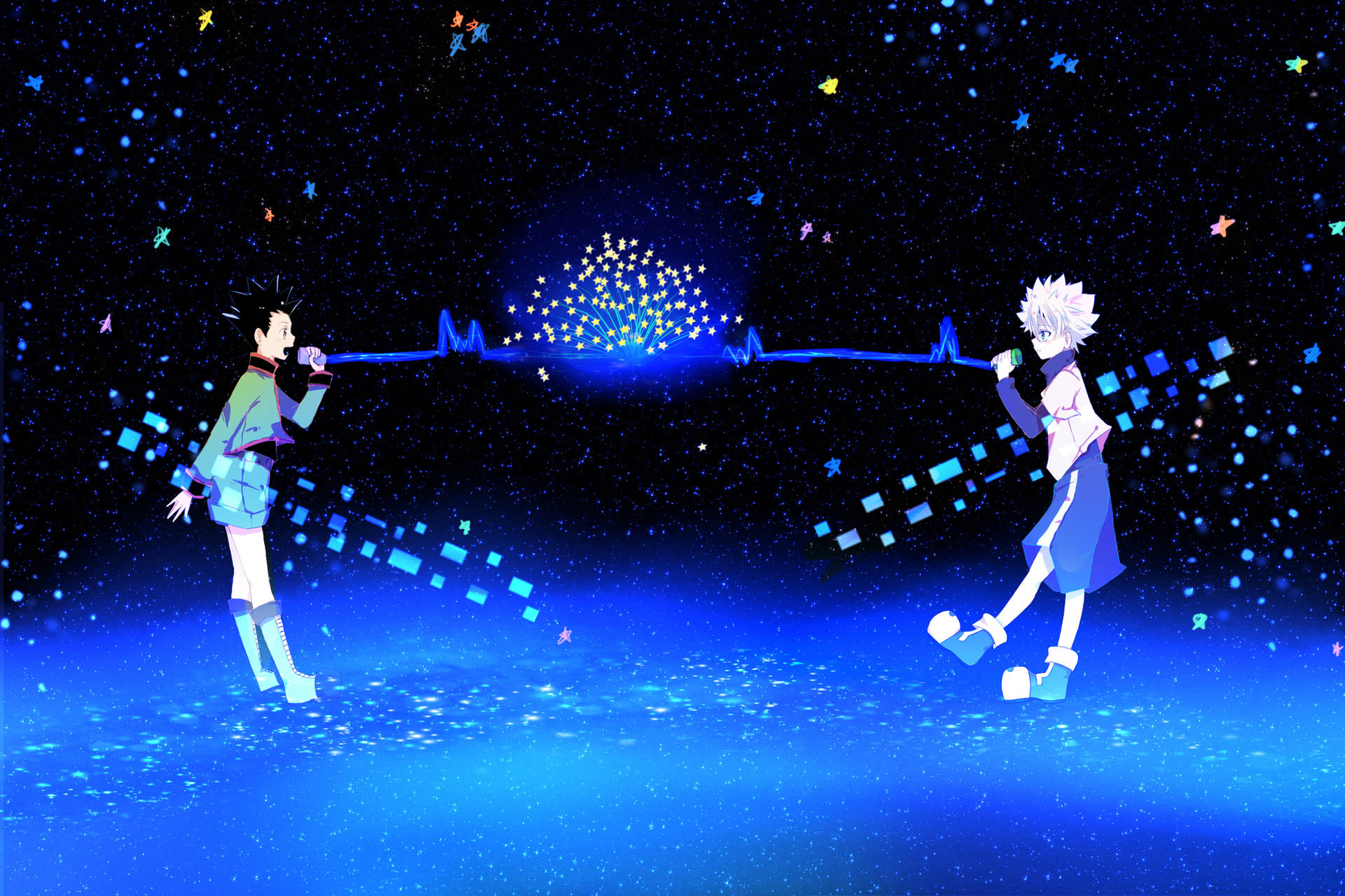 Gon Freecss Killua Heartbeat