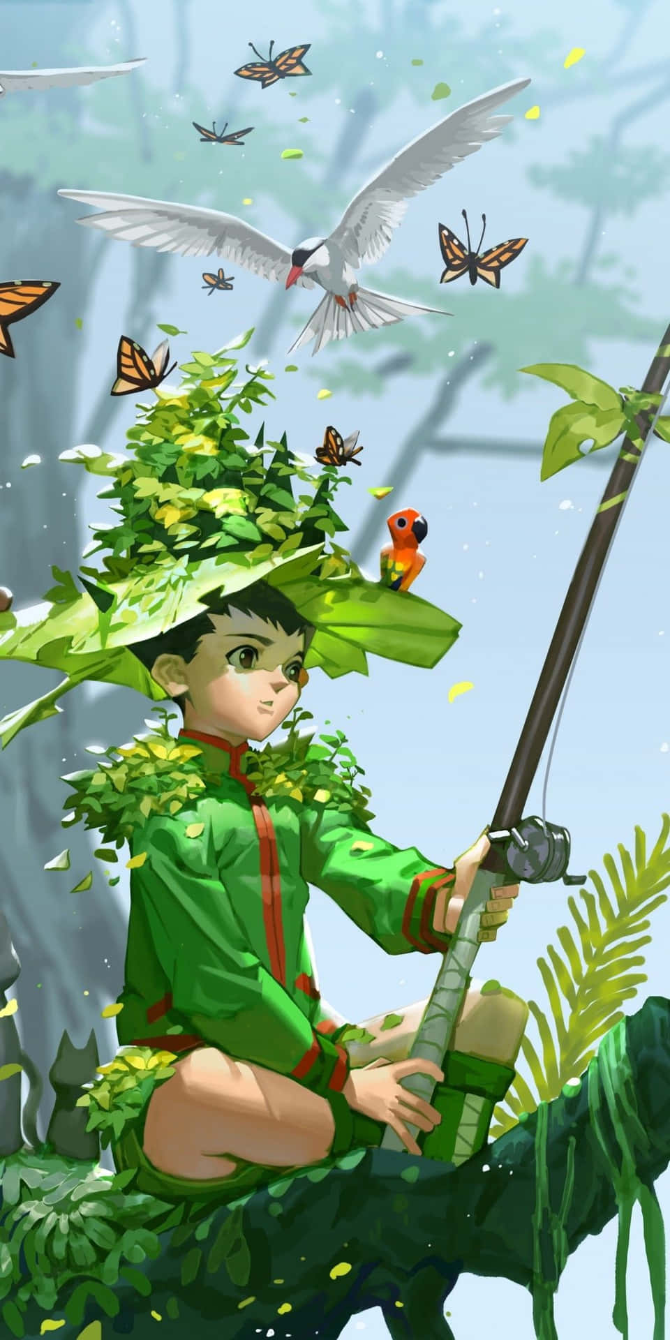 Gon Takes On The Challenge Of Becoming A Hunter In Hunter X Hunter