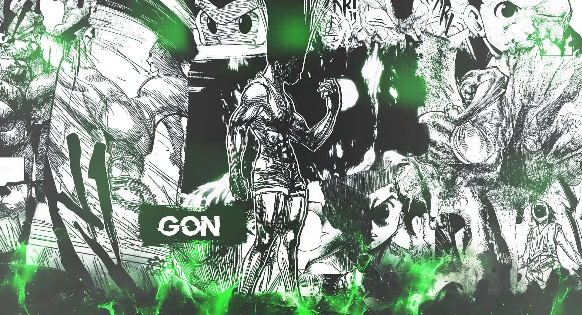 Gon The Hunter - Journey To Discover His Limits Background