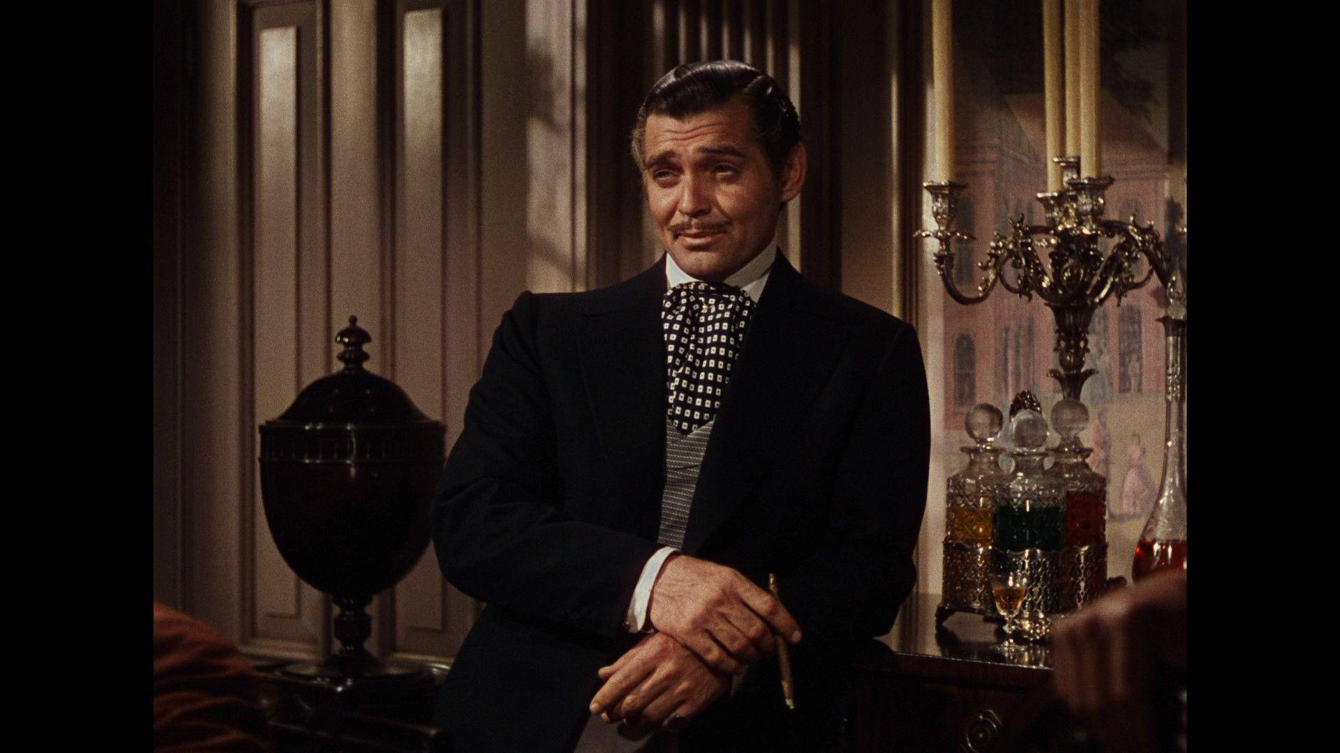 Gone With The Wind Clark Gable Desktop Background