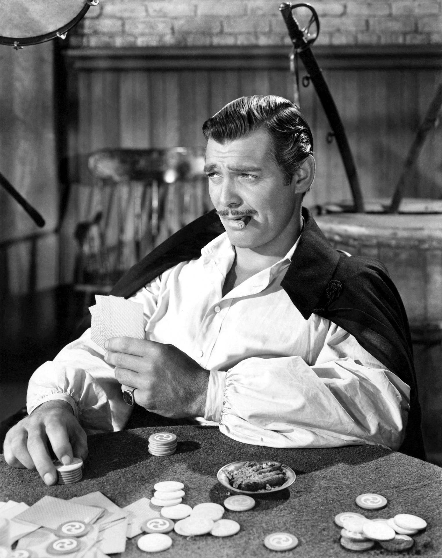 Gone With The Wind Clark Gable Playing Cards