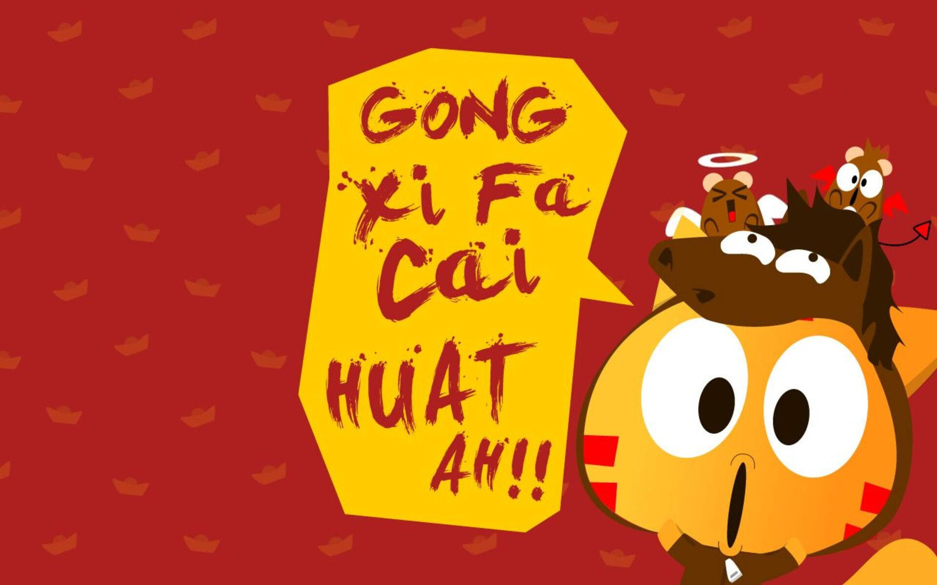 Gong Xi Fa Cai Chinese New Year Background