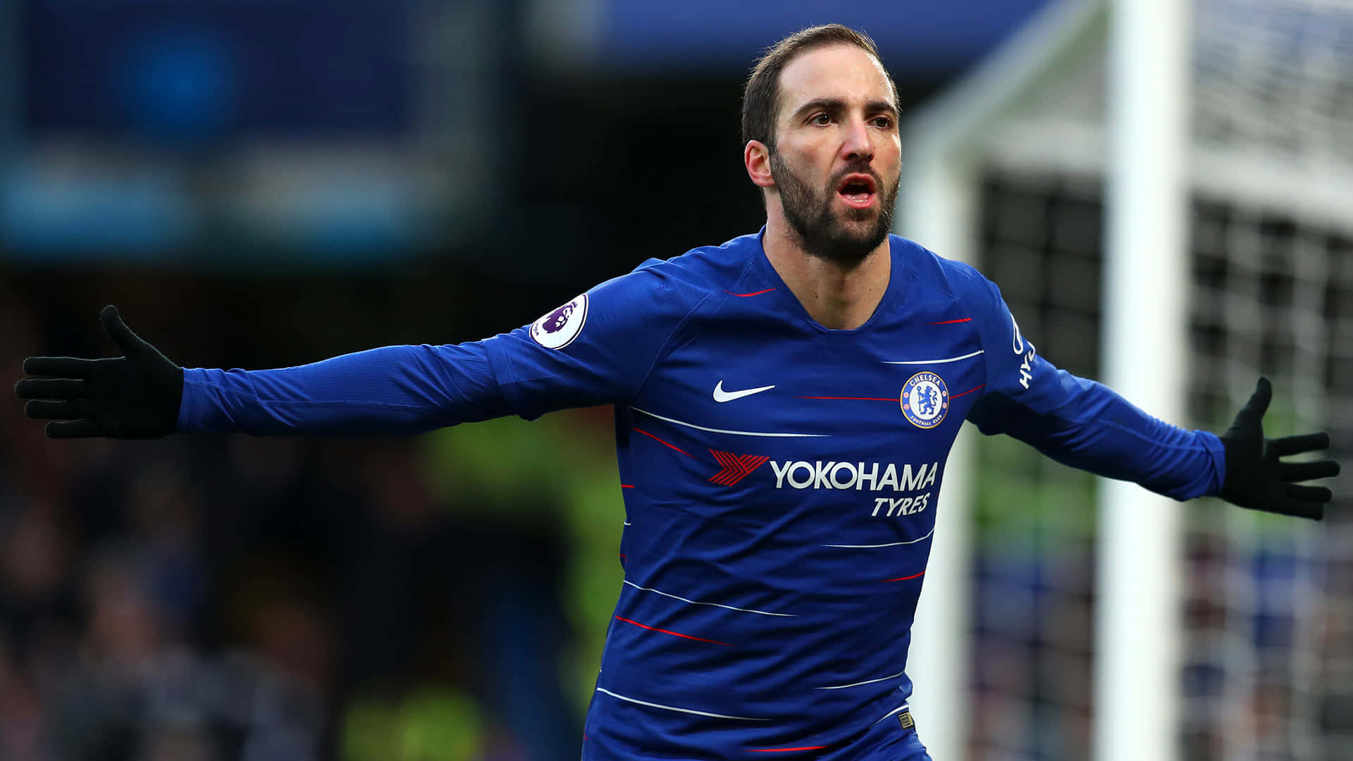 Gonzalo Higuain Chelsea Vs. Huddersfield Town Background