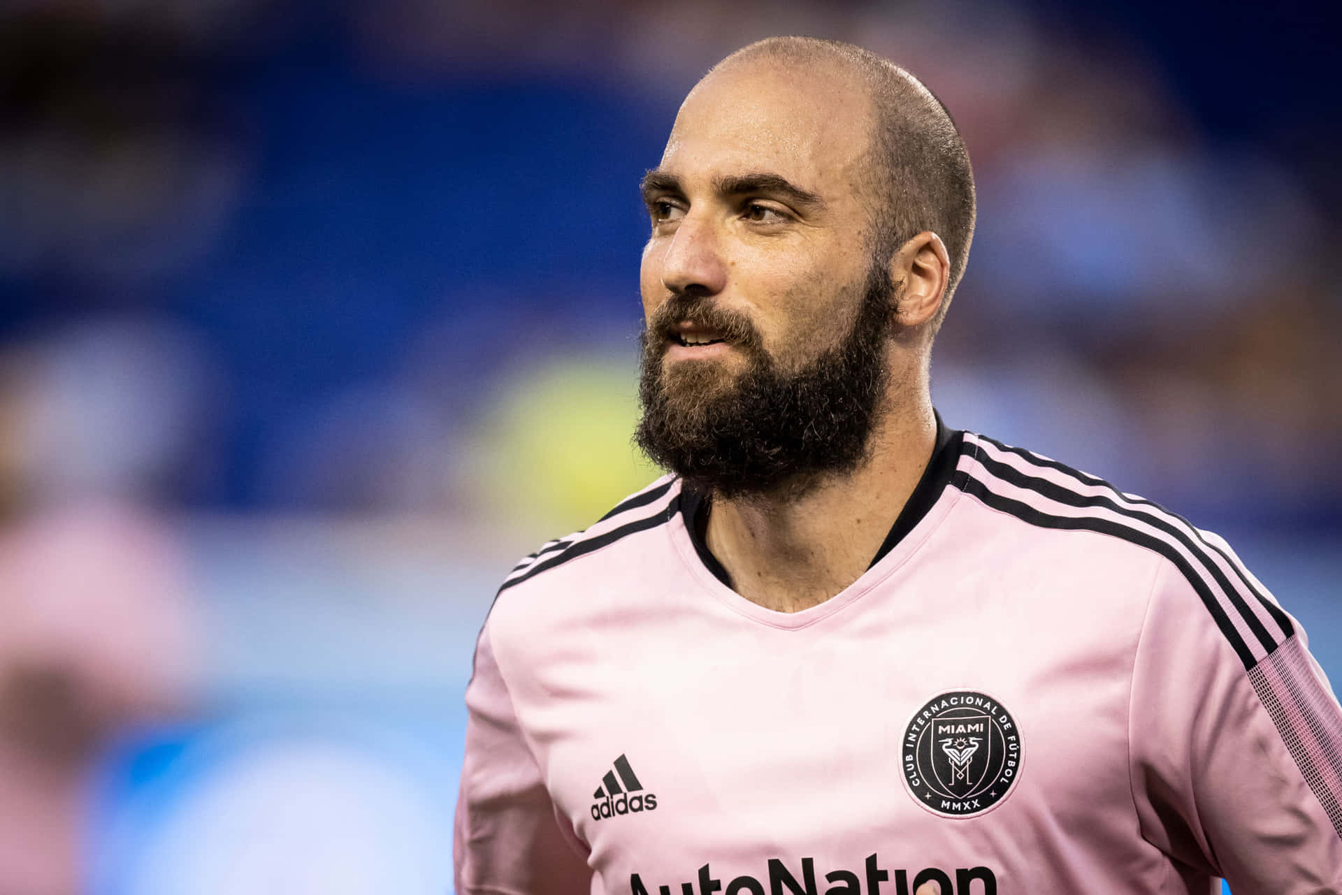 Gonzalo Higuain Warm Up Against New York City