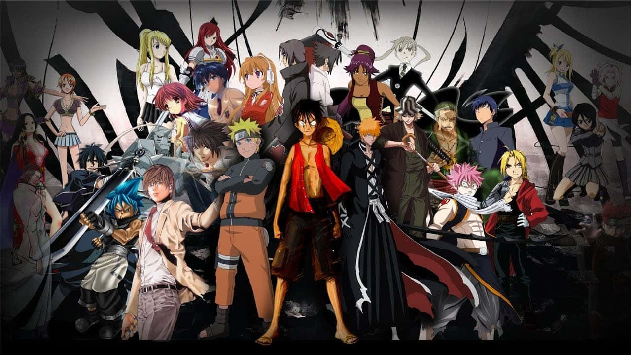 Good Anime Main Characters Poster