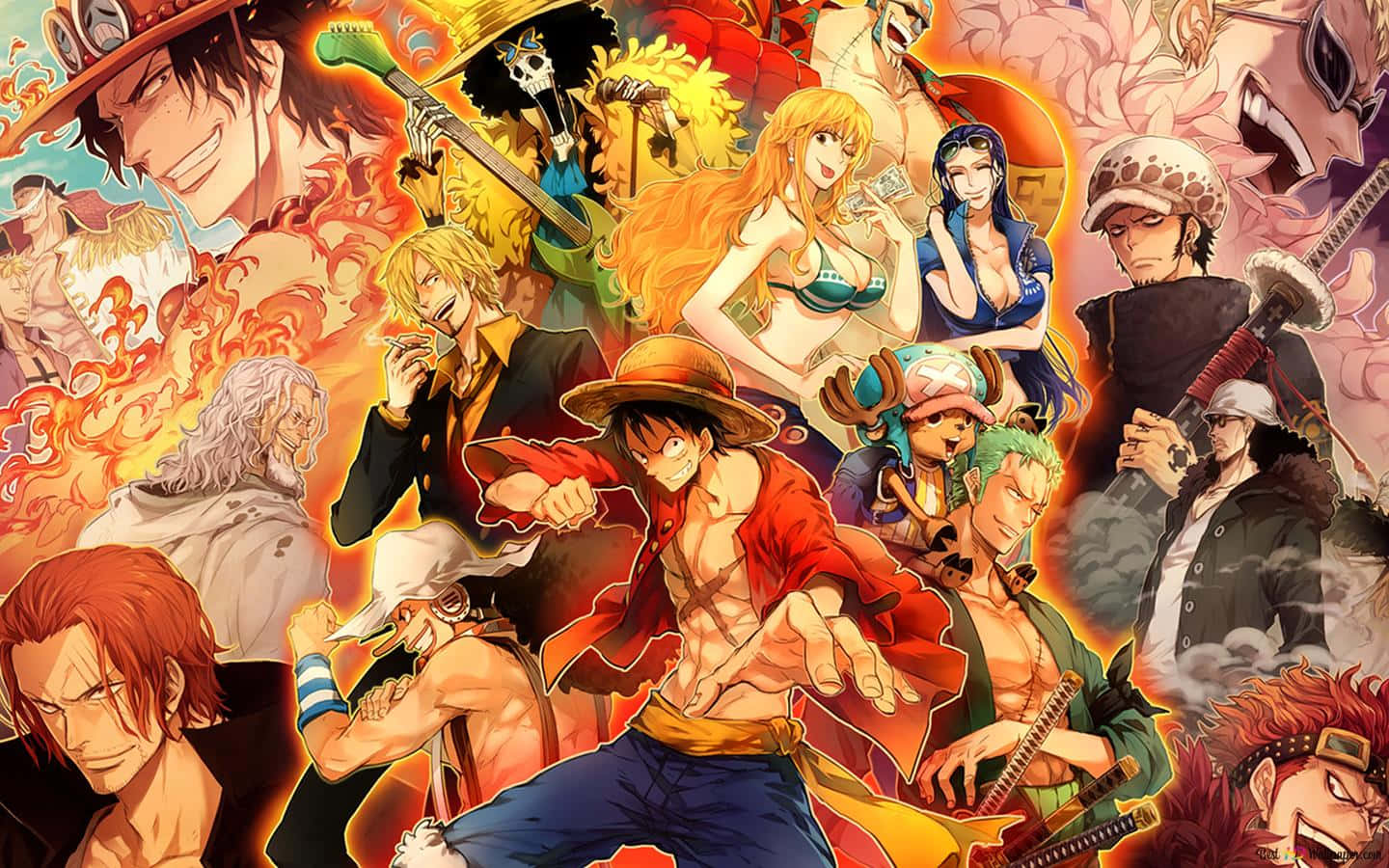 Good Anime One Piece Poster Background
