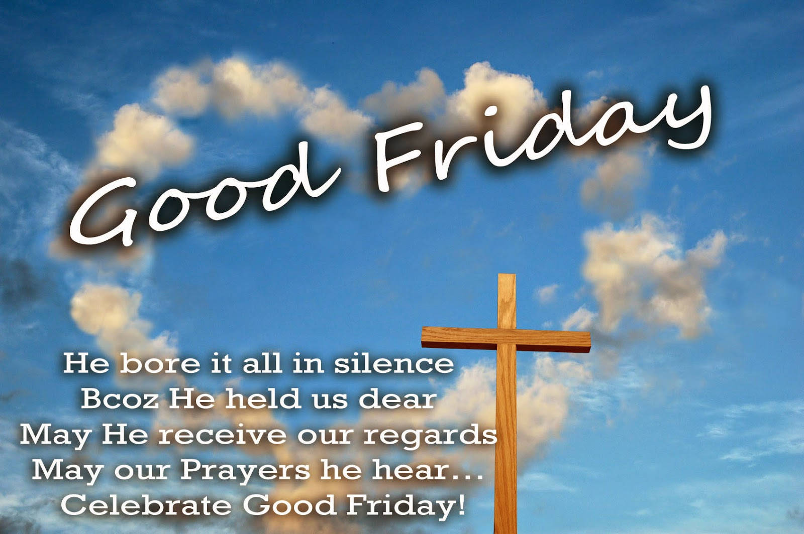 Good Friday Greetings Background