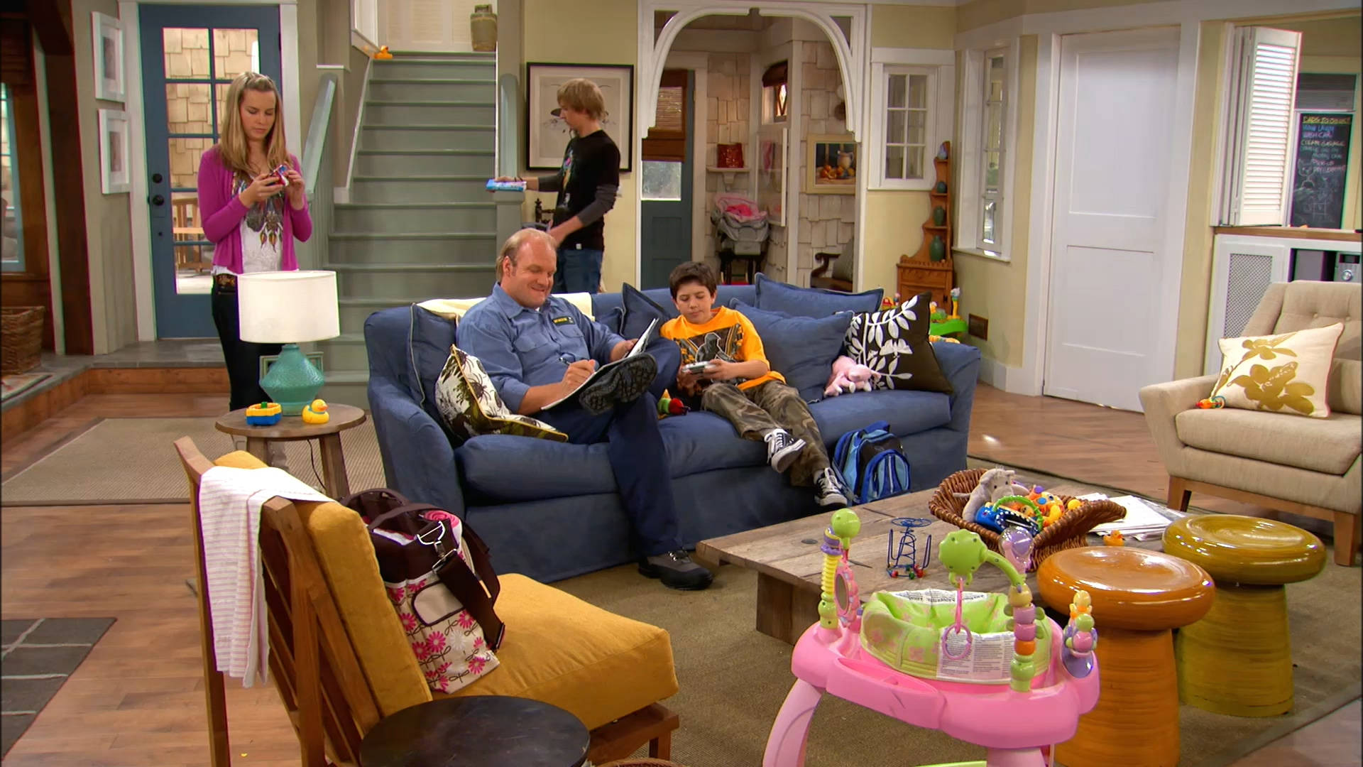 Good Luck Charlie Living Room Background