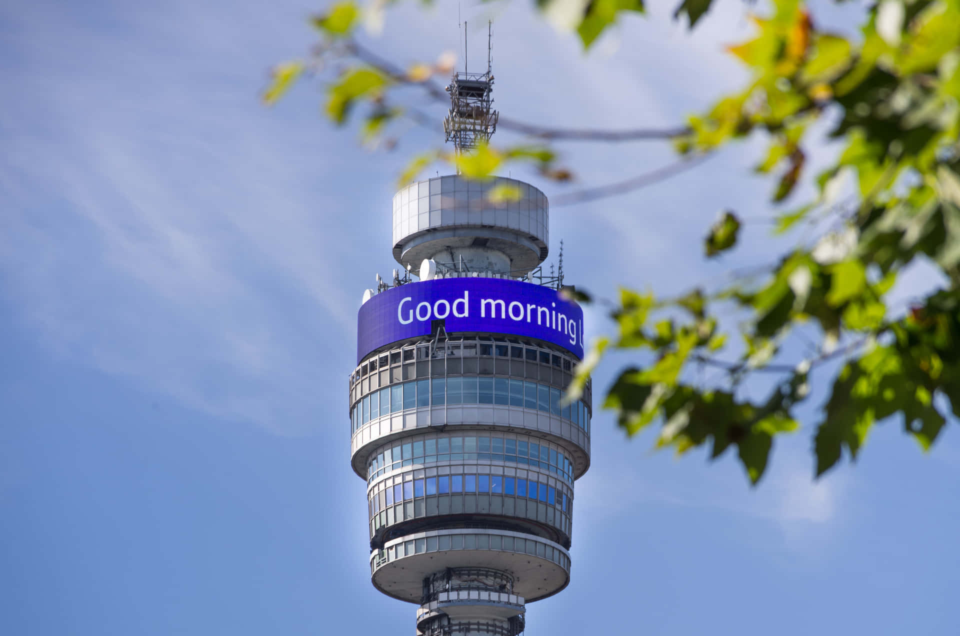 Good Morning Bt Tower Background