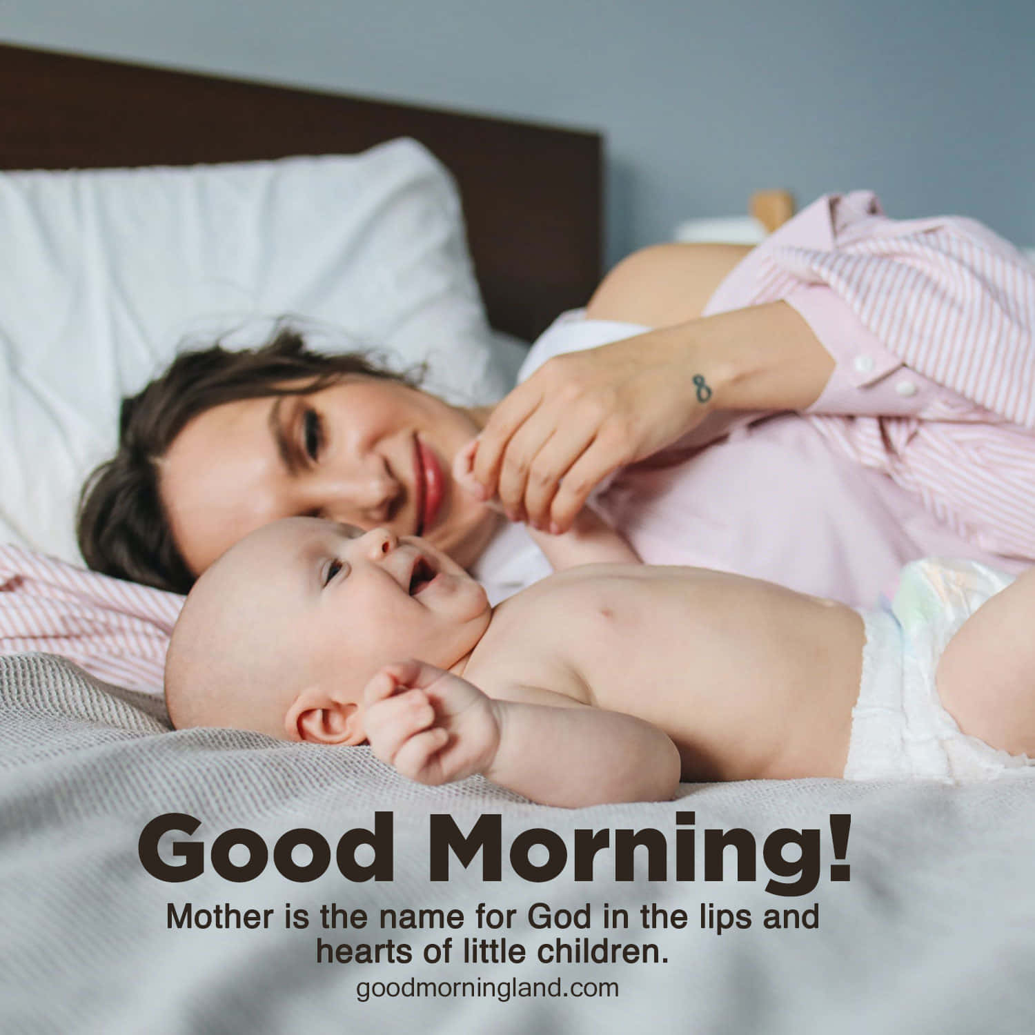 Good Morning Mother Quotes Background