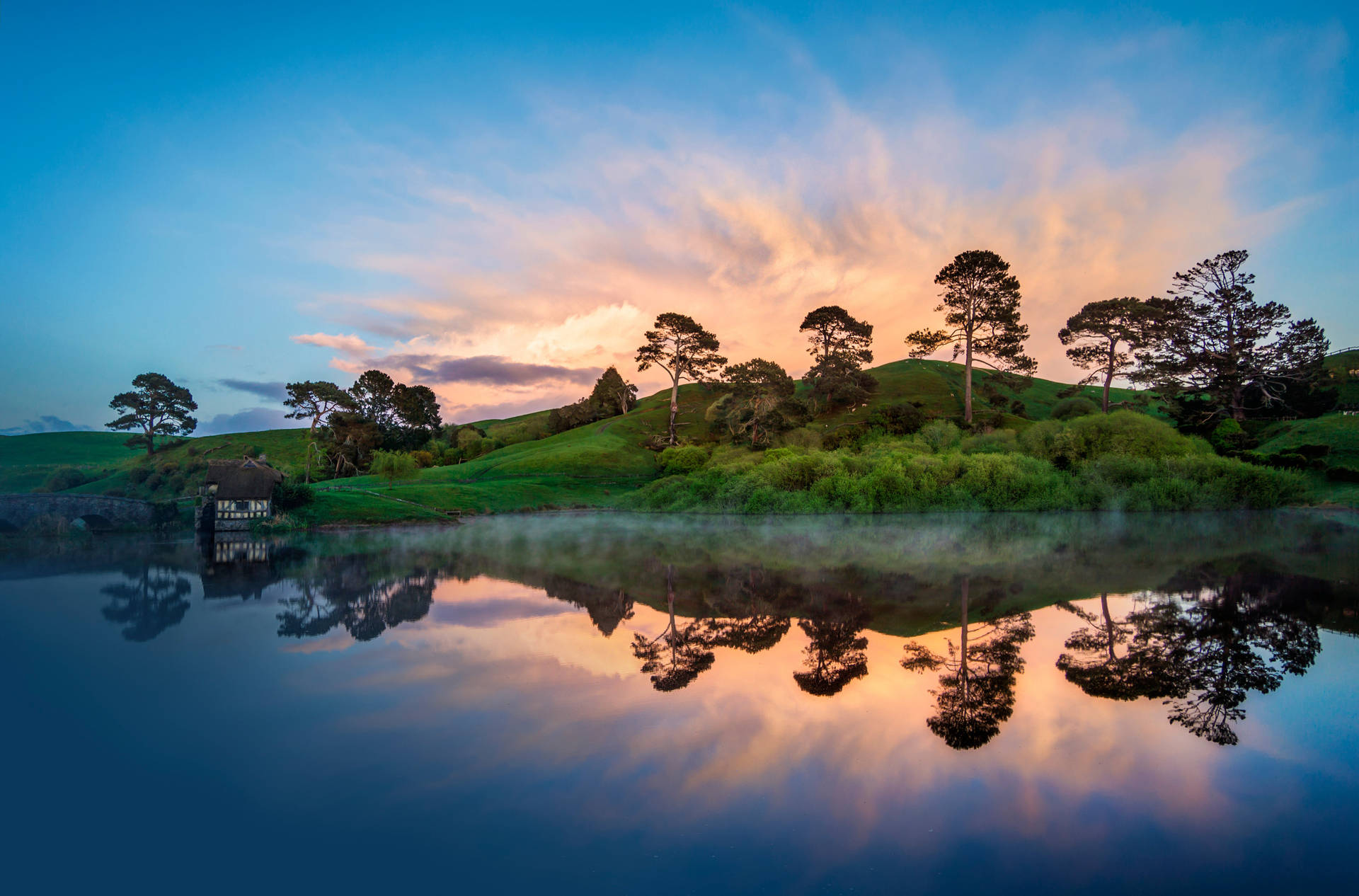 Good Morning New Zealand Hobbiton Background