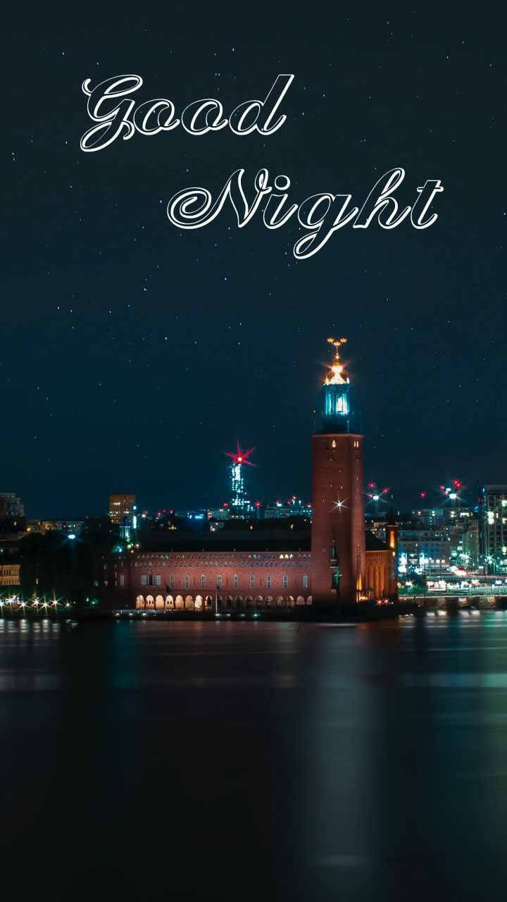 Good Night Cityscape Background
