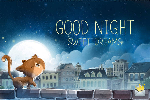 Good Night Sweet Dreams Background