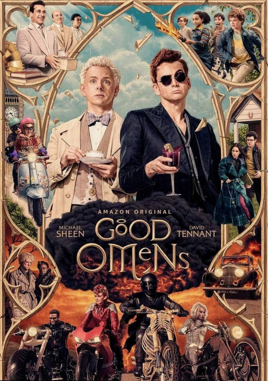 Good Omens 2019 Tv Series Background