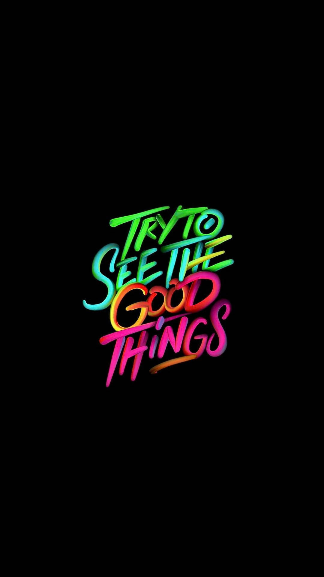 Good Things Positive Quotes Background