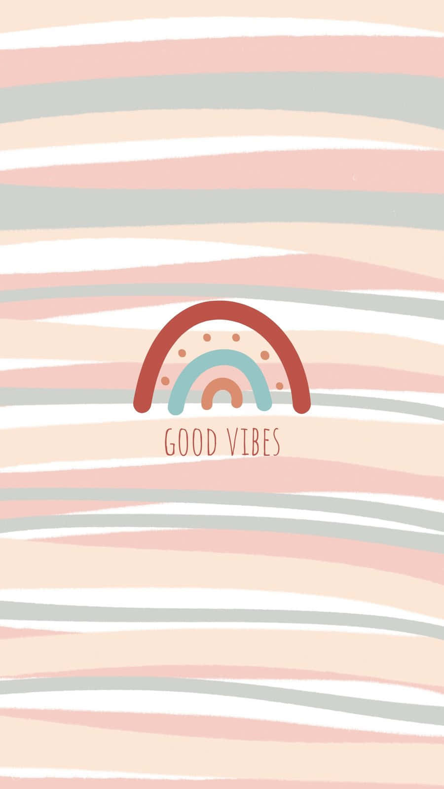 Good Vibe Lettering Digital Art Background