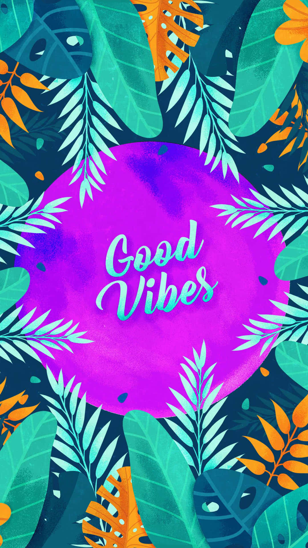 Good Vibe Vector Art Background