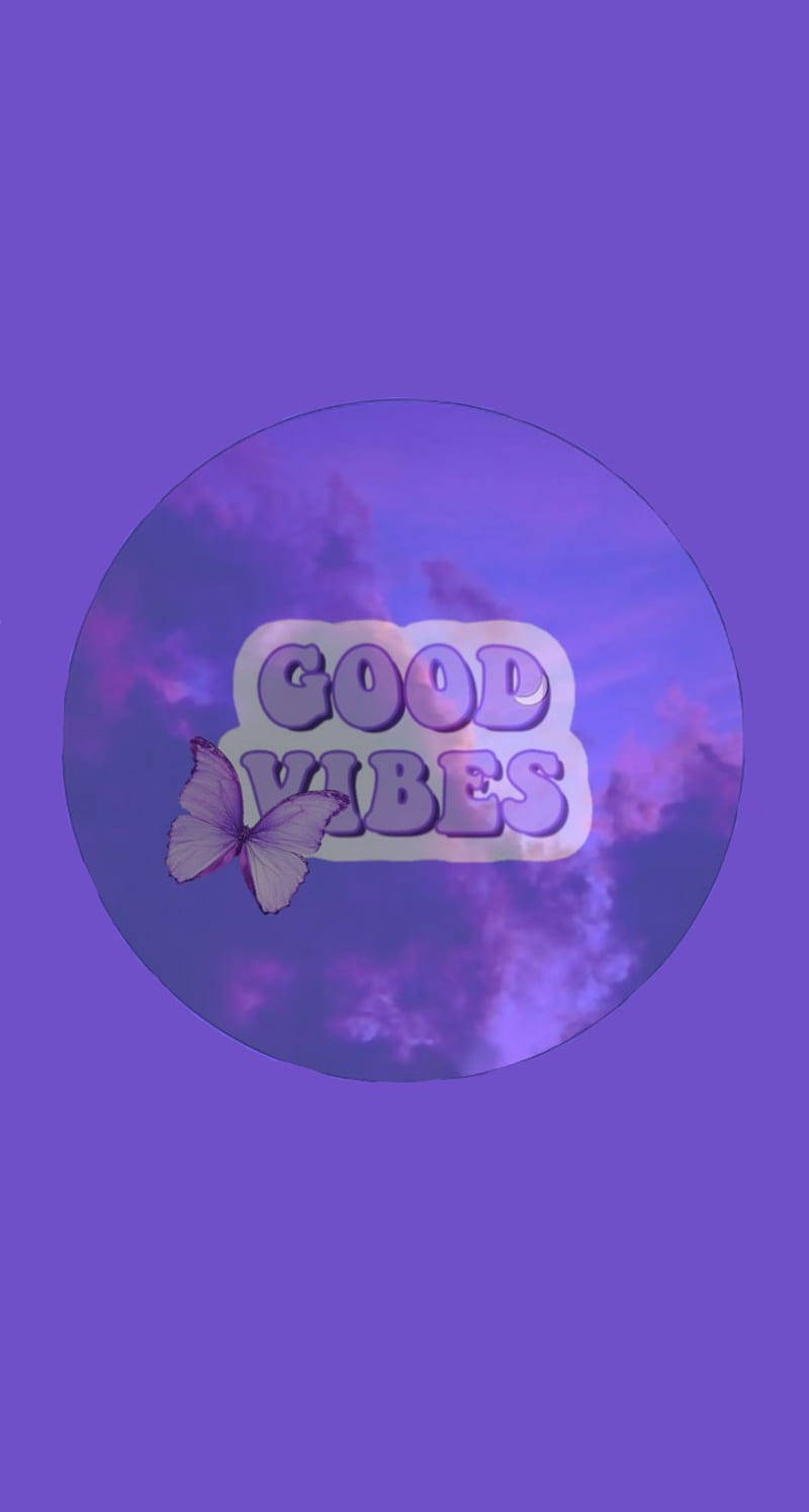 Good Vibes Cd Purple Aesthetic Vibes