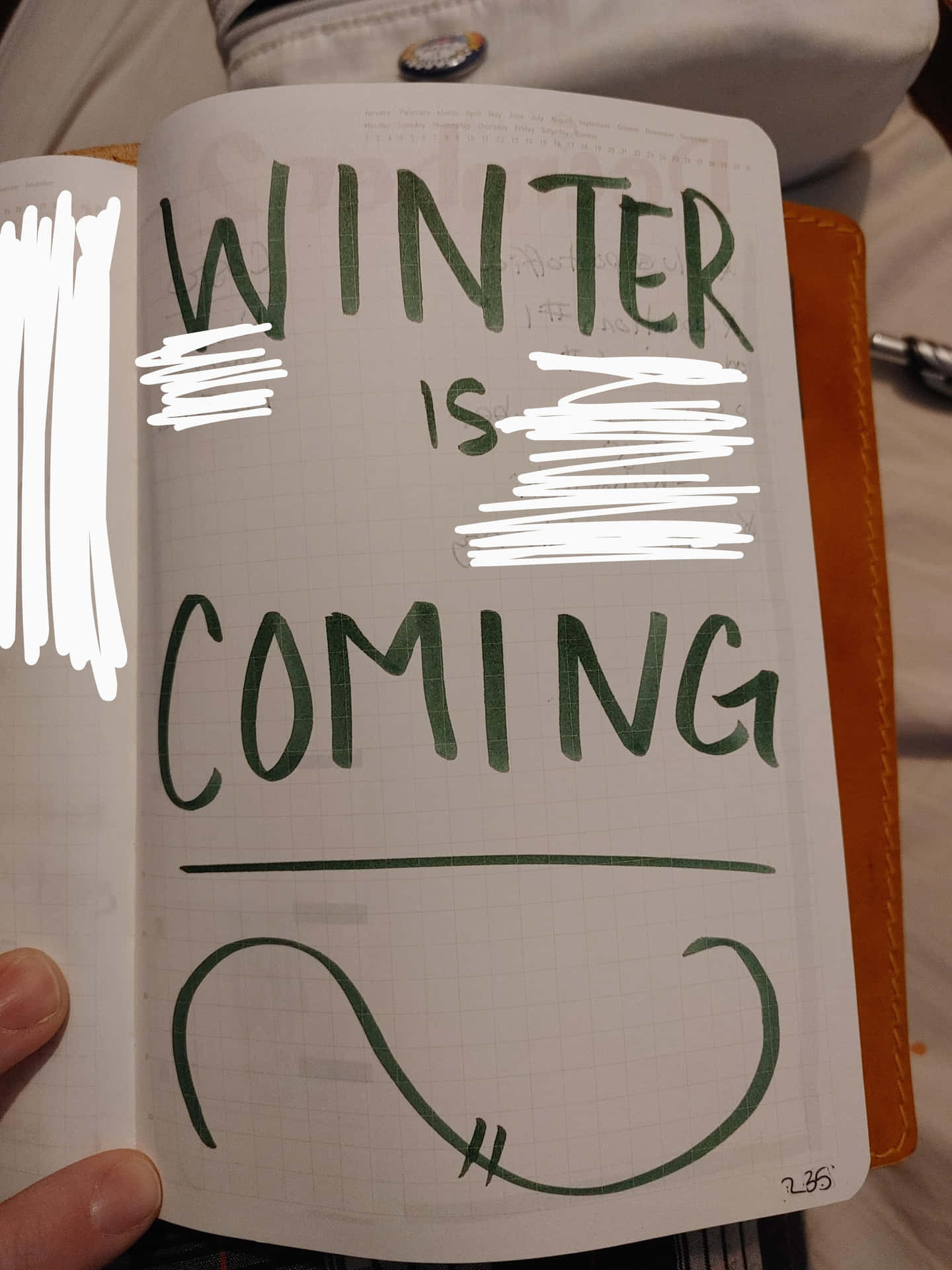 Goodbye November, Hello December! Background