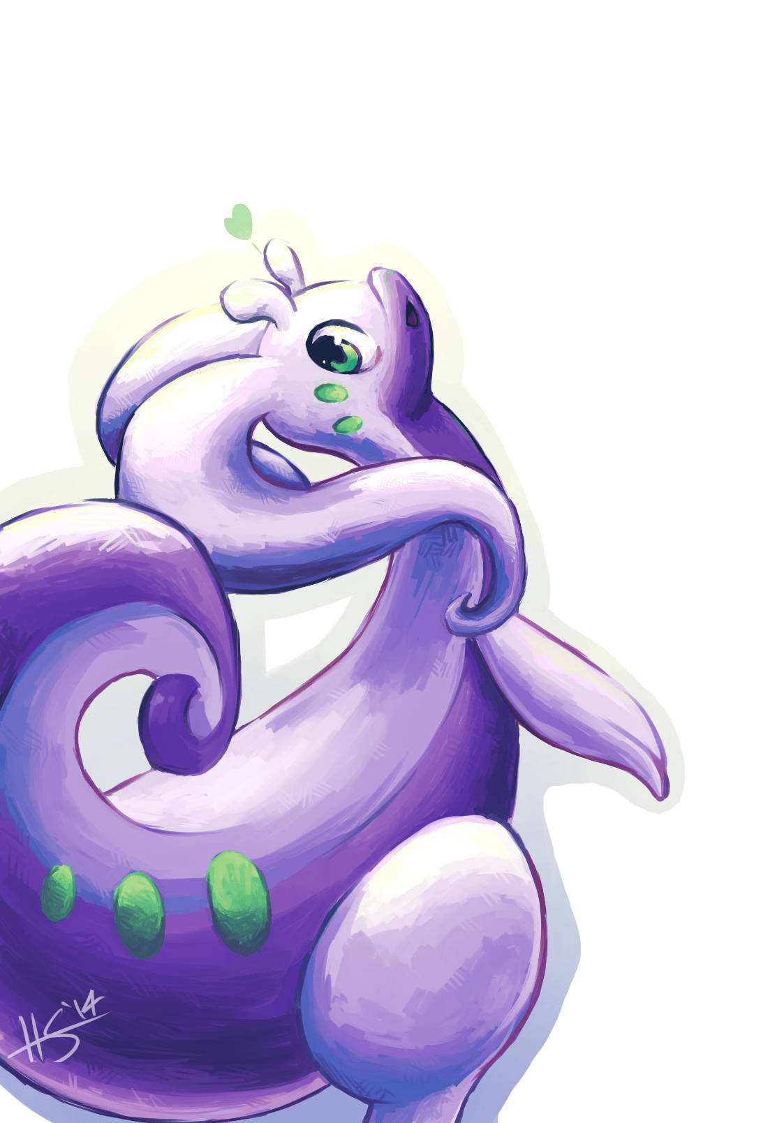 Goodra Pretty Art Background