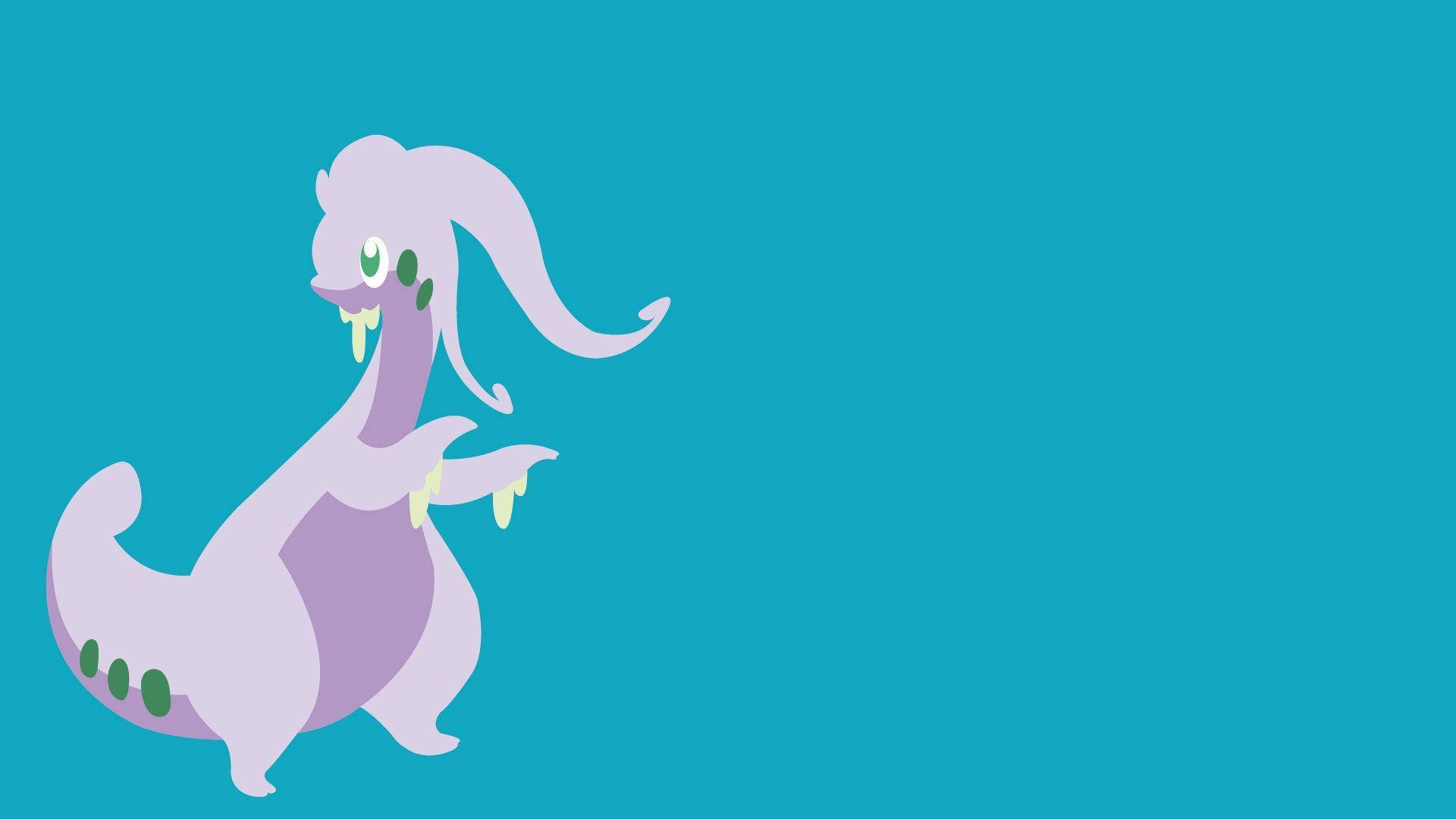 Goodra Vector Art Background