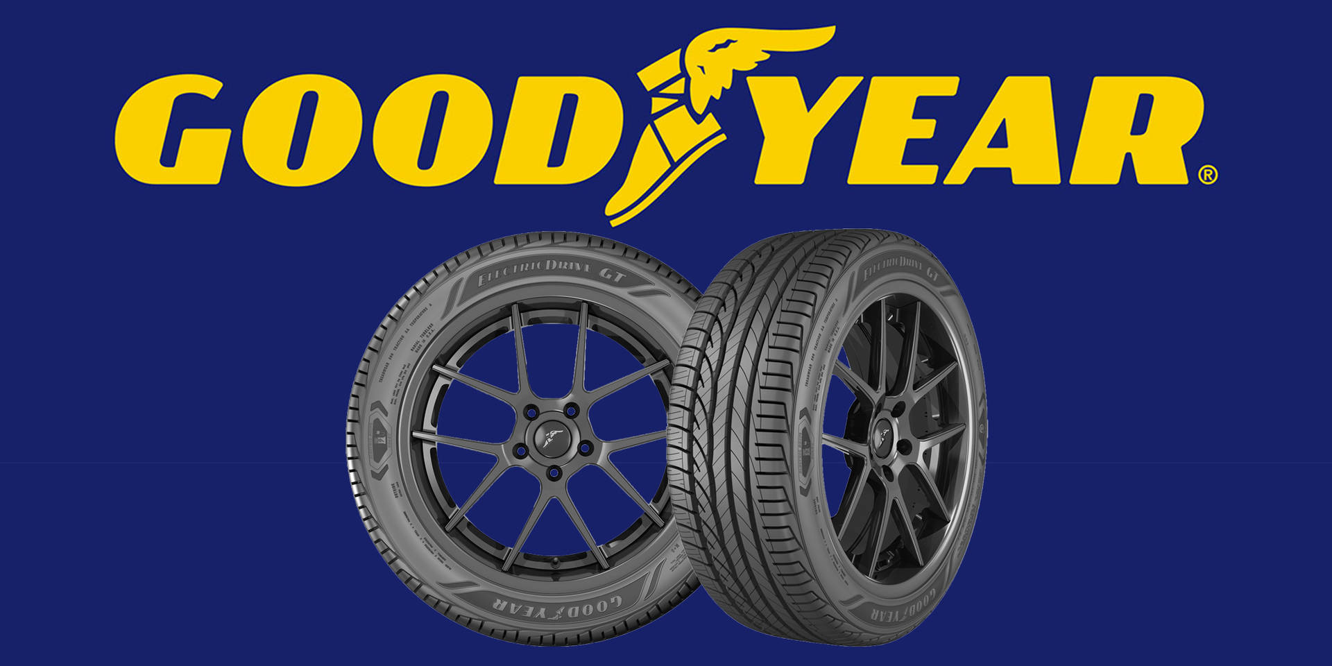 Goodyear Logo With Tires