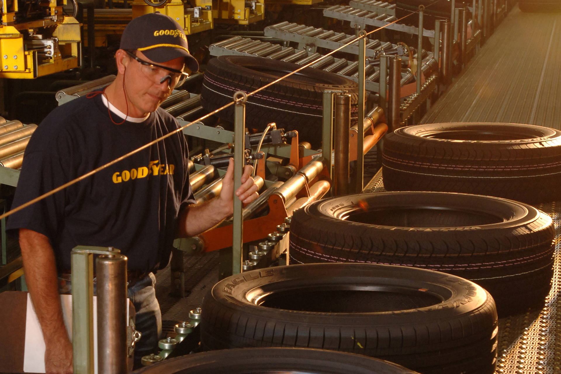 Goodyear Plant Worker Background