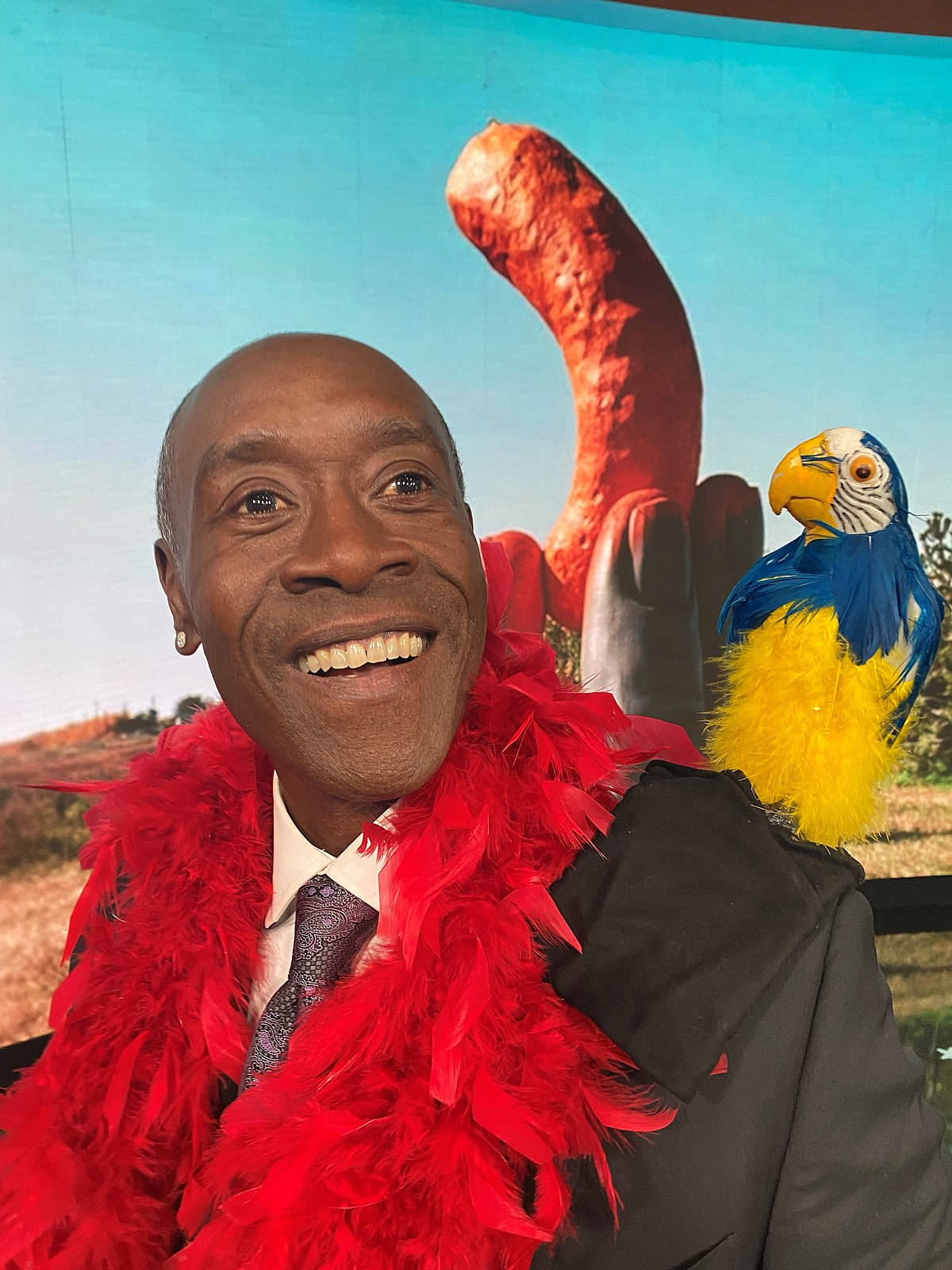 Goofy Don Cheadle Background