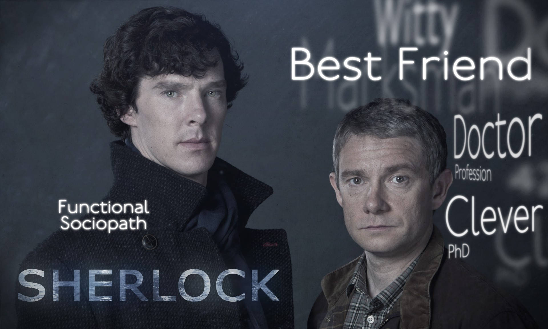 Goofy Sherlock Holmes And Watson Background