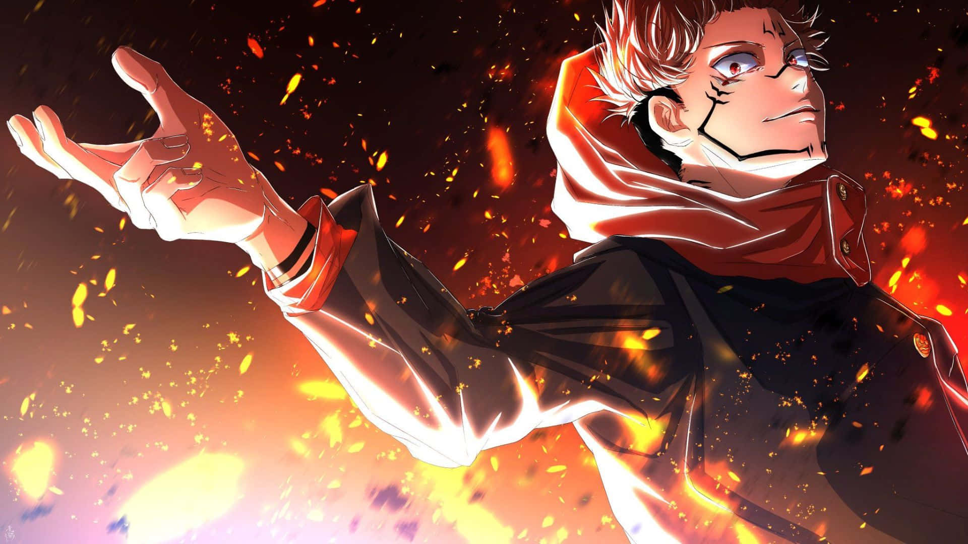 Google Anime Itadori Yuji Background