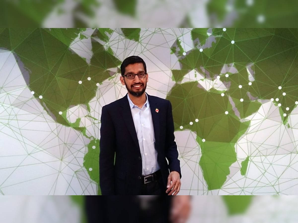 Google Ceo Sundar Pichai Work Background