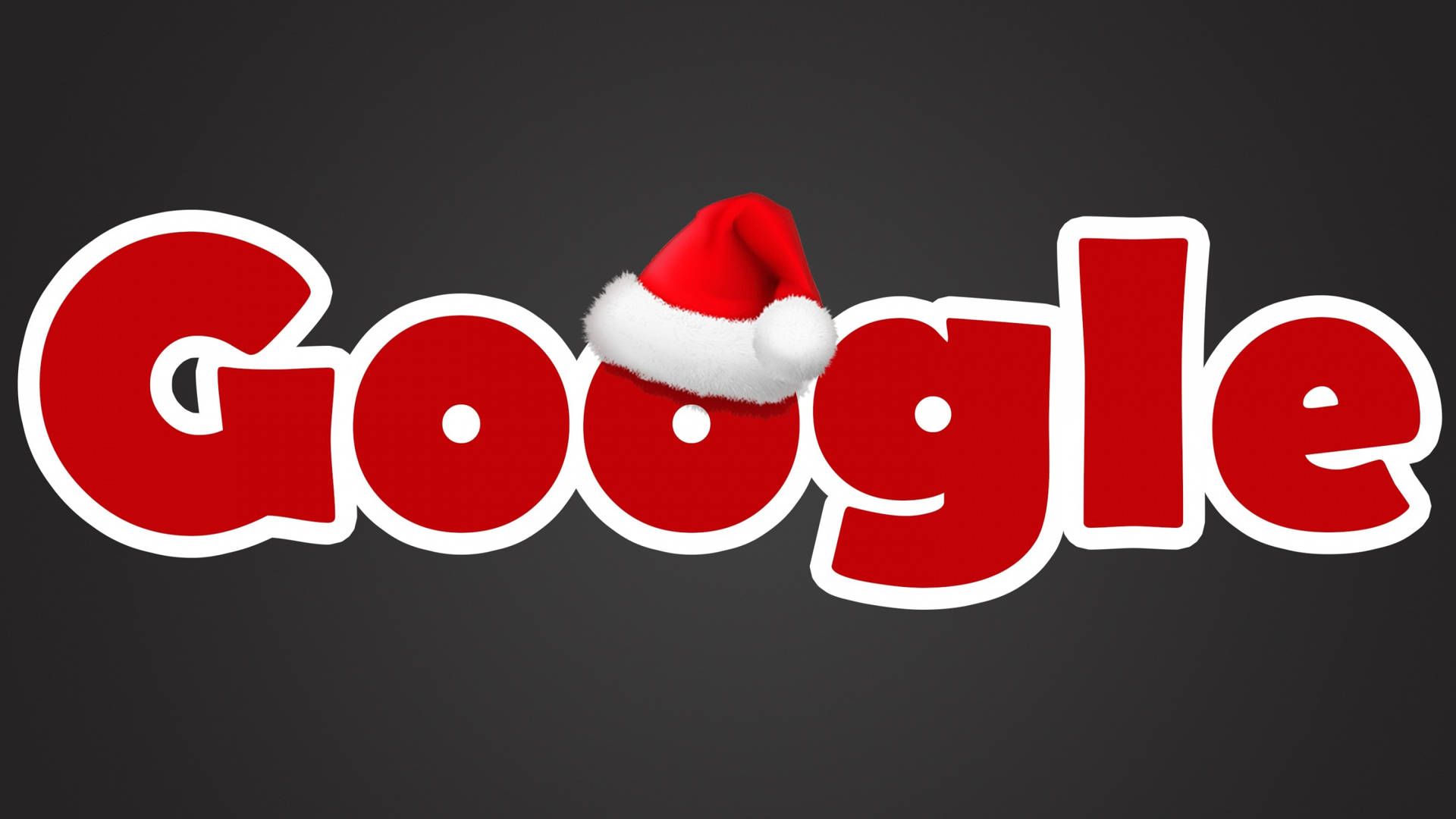 Google Christmas Logo Background