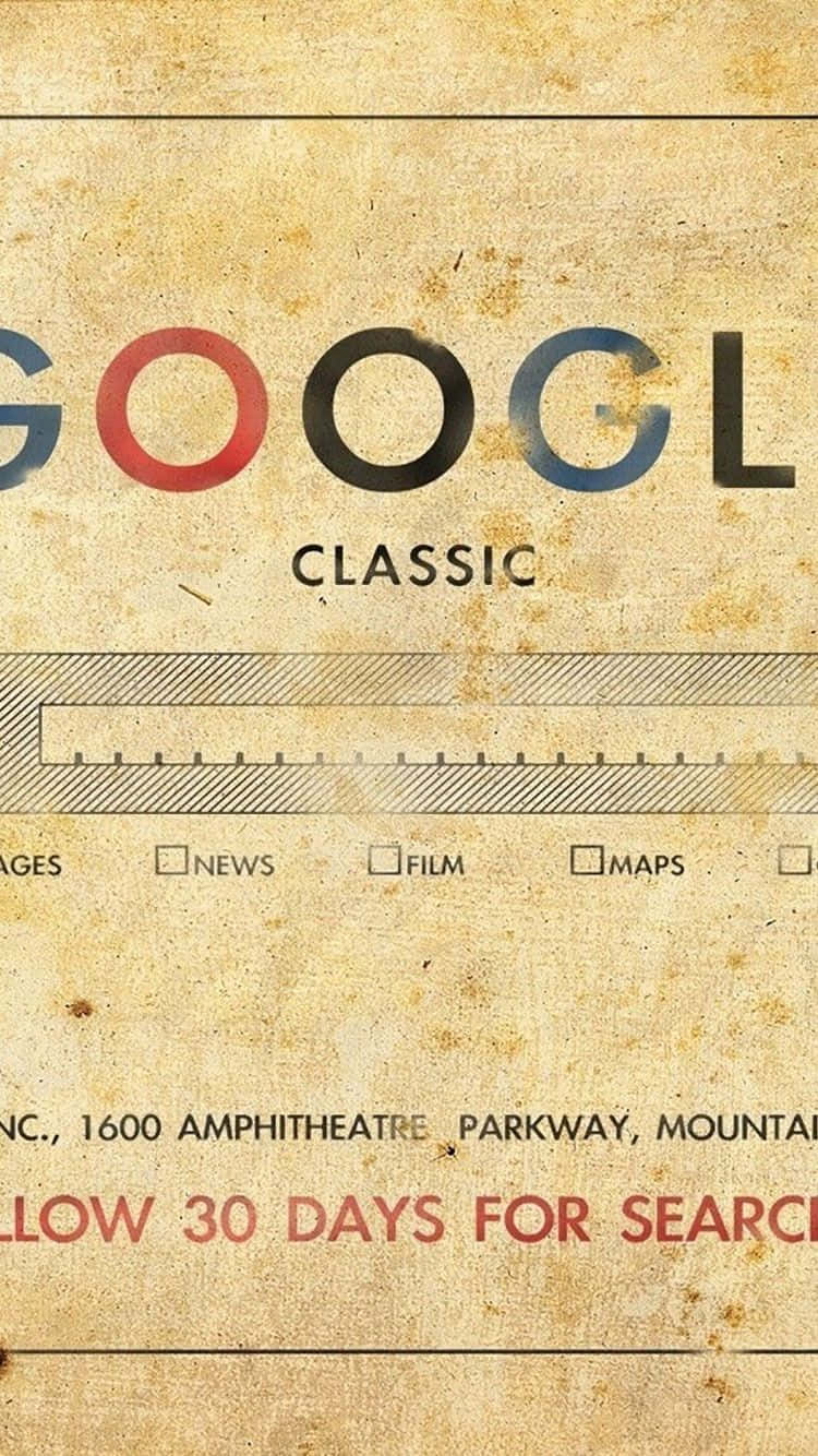 Google Classic - 30 Days For Search Background