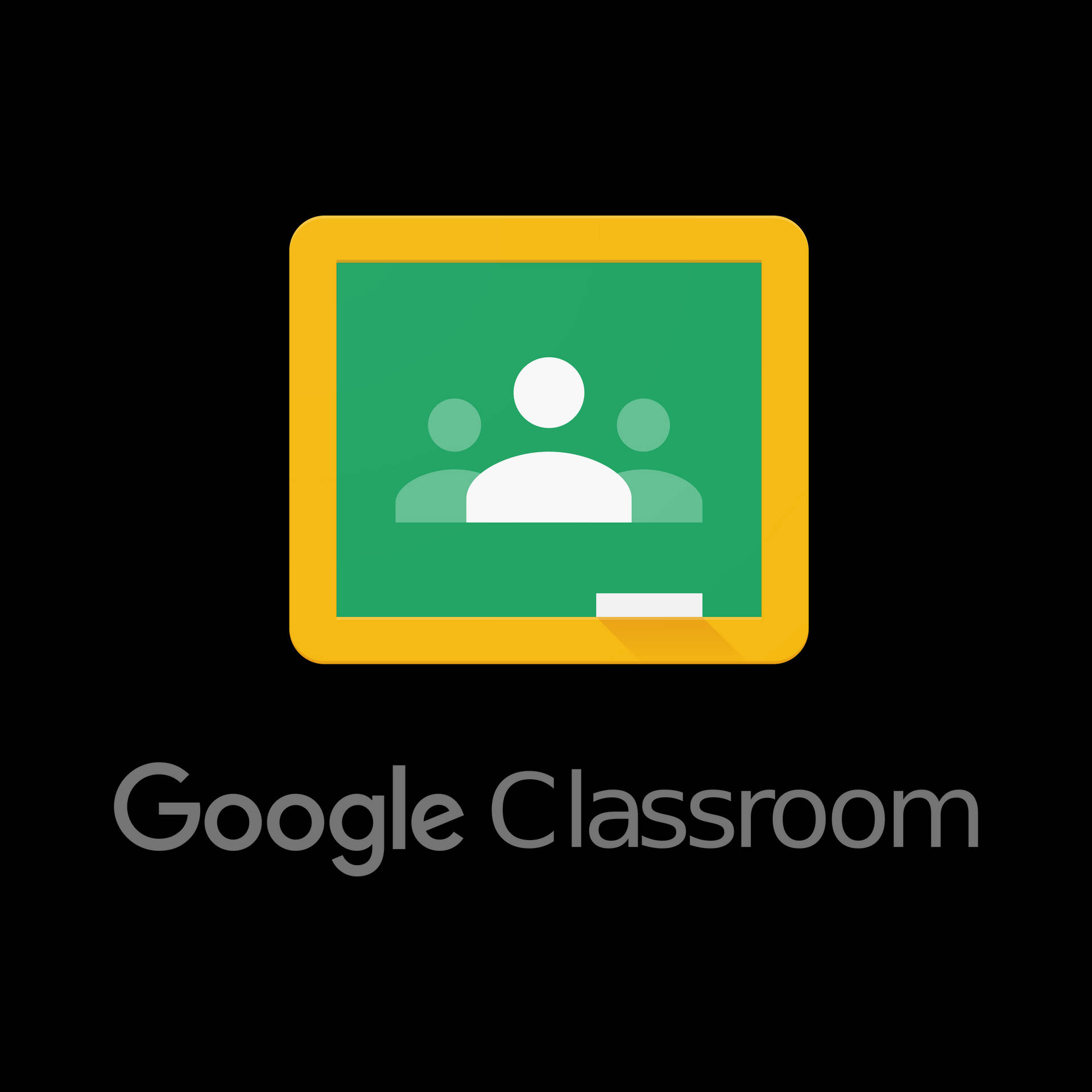 Google Classroom In White Background Background