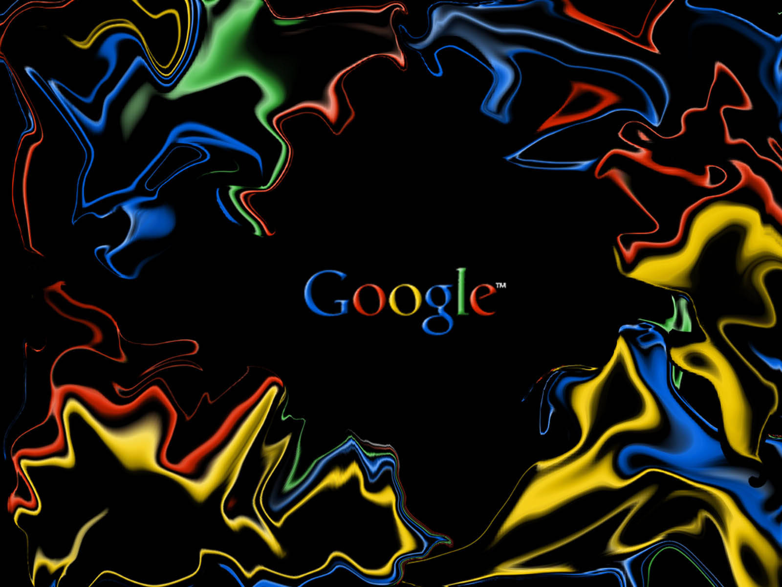 Google Colorful Waves Background