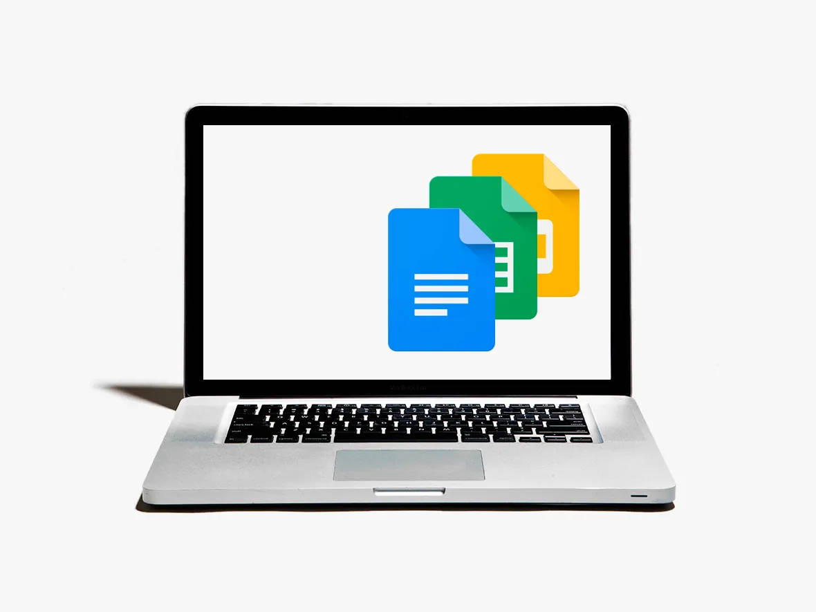 Google Docs And Apps On Laptop