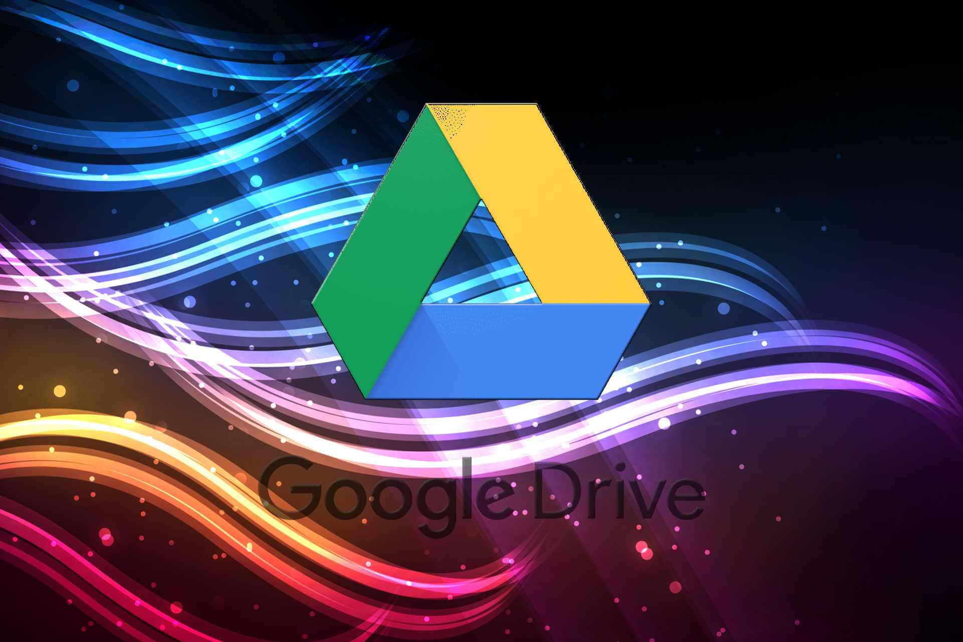 Google Drive Colorful Digital Art