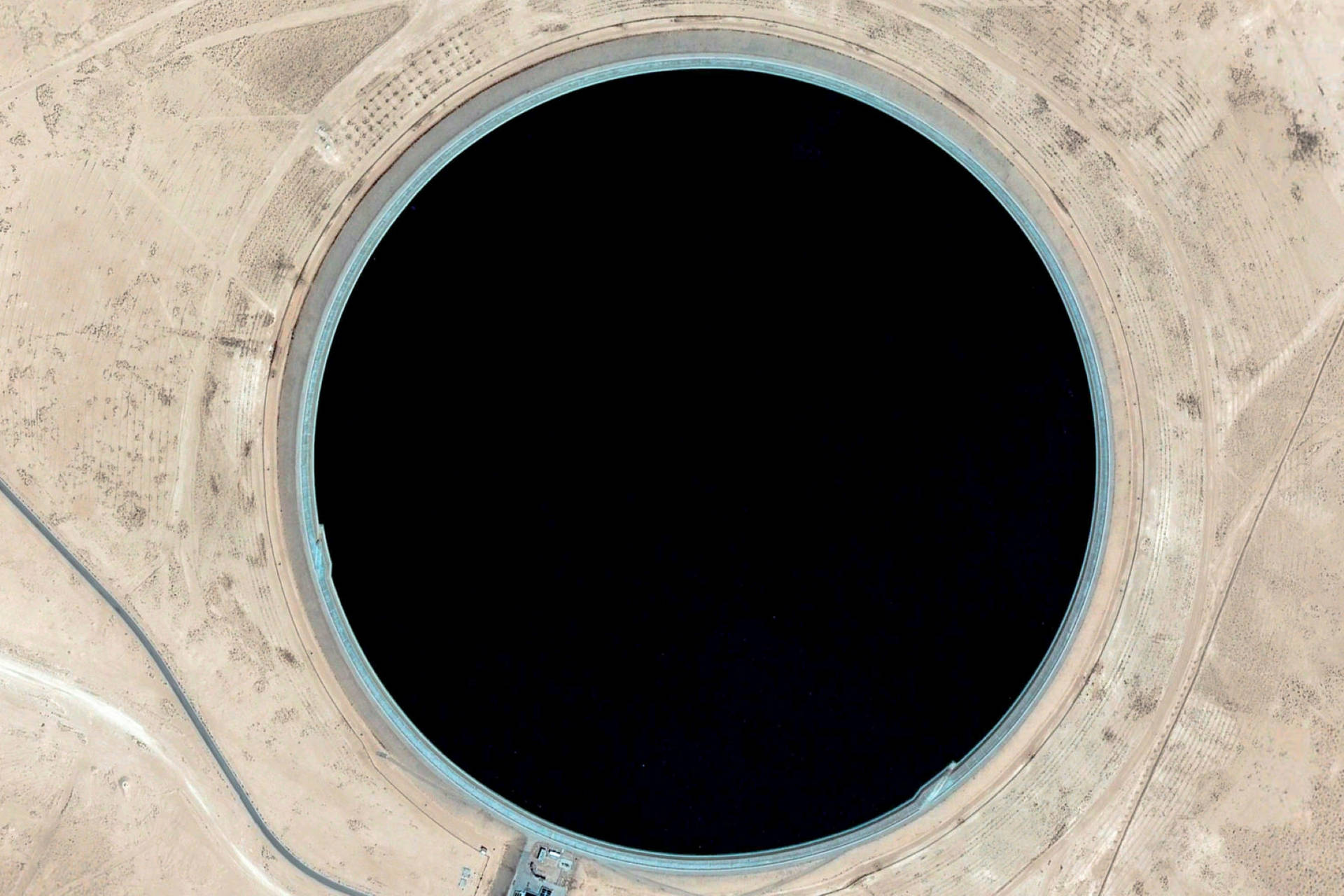 Google Earth Al Wahat Hole Libya Background