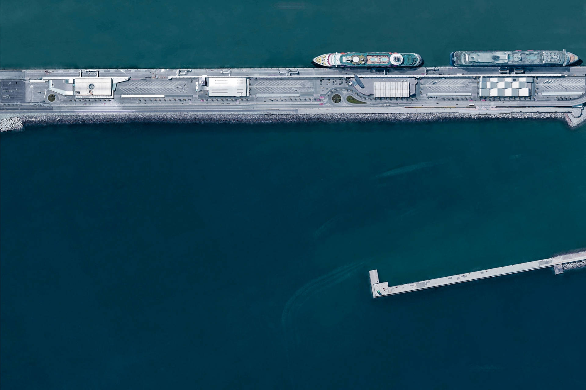 Google Earth Barcelona Ship Port