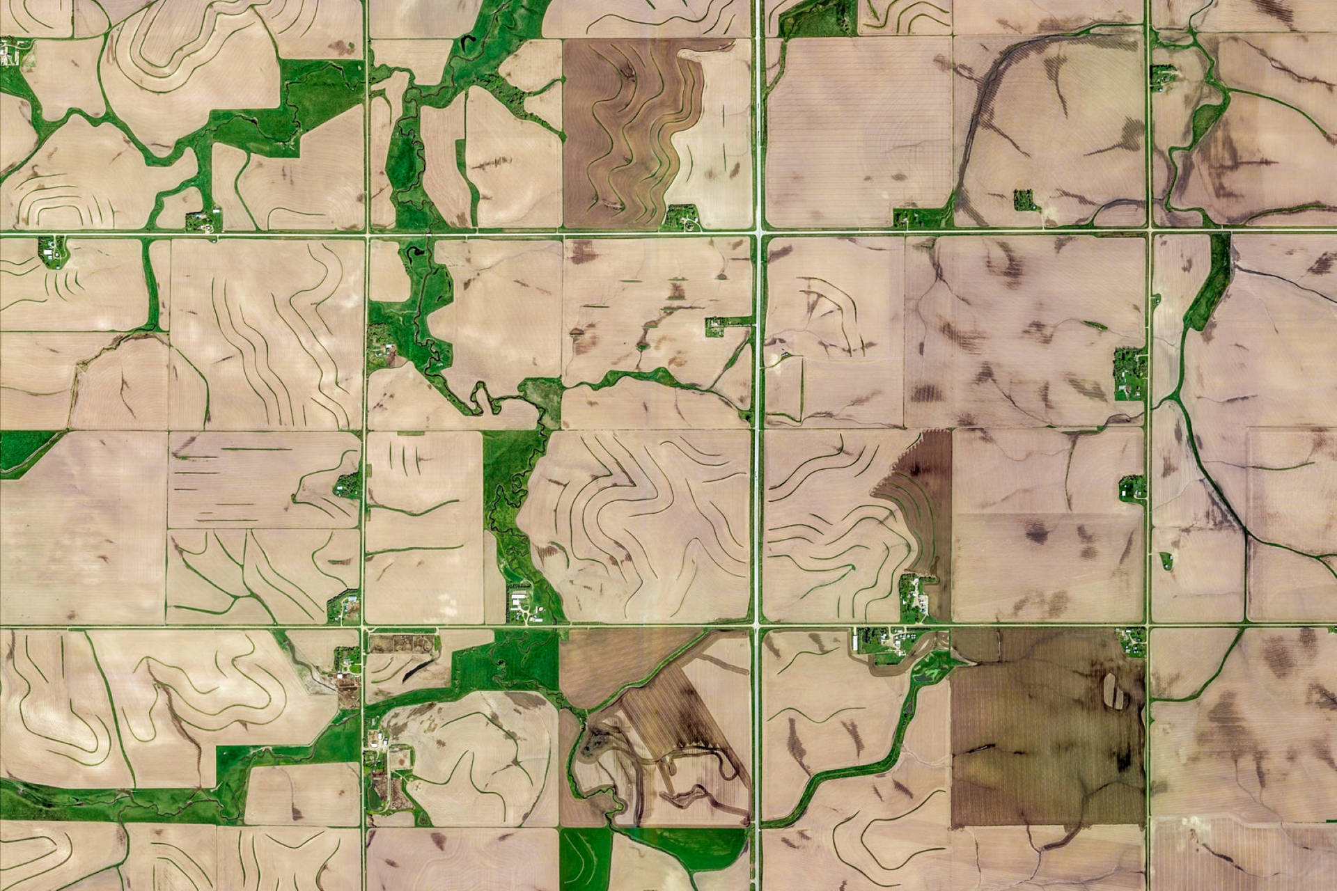 Google Earth Holstein Fields U.s.a. Background
