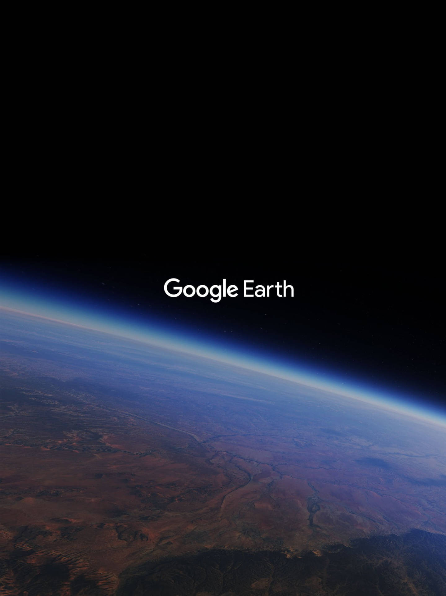 Google Earth In Outer Space Background