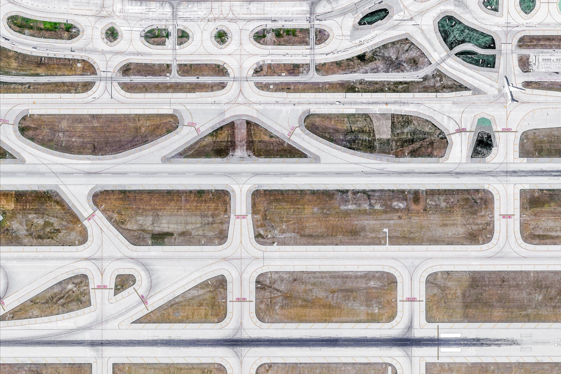 Google Earth O'hare Airport Runway Background
