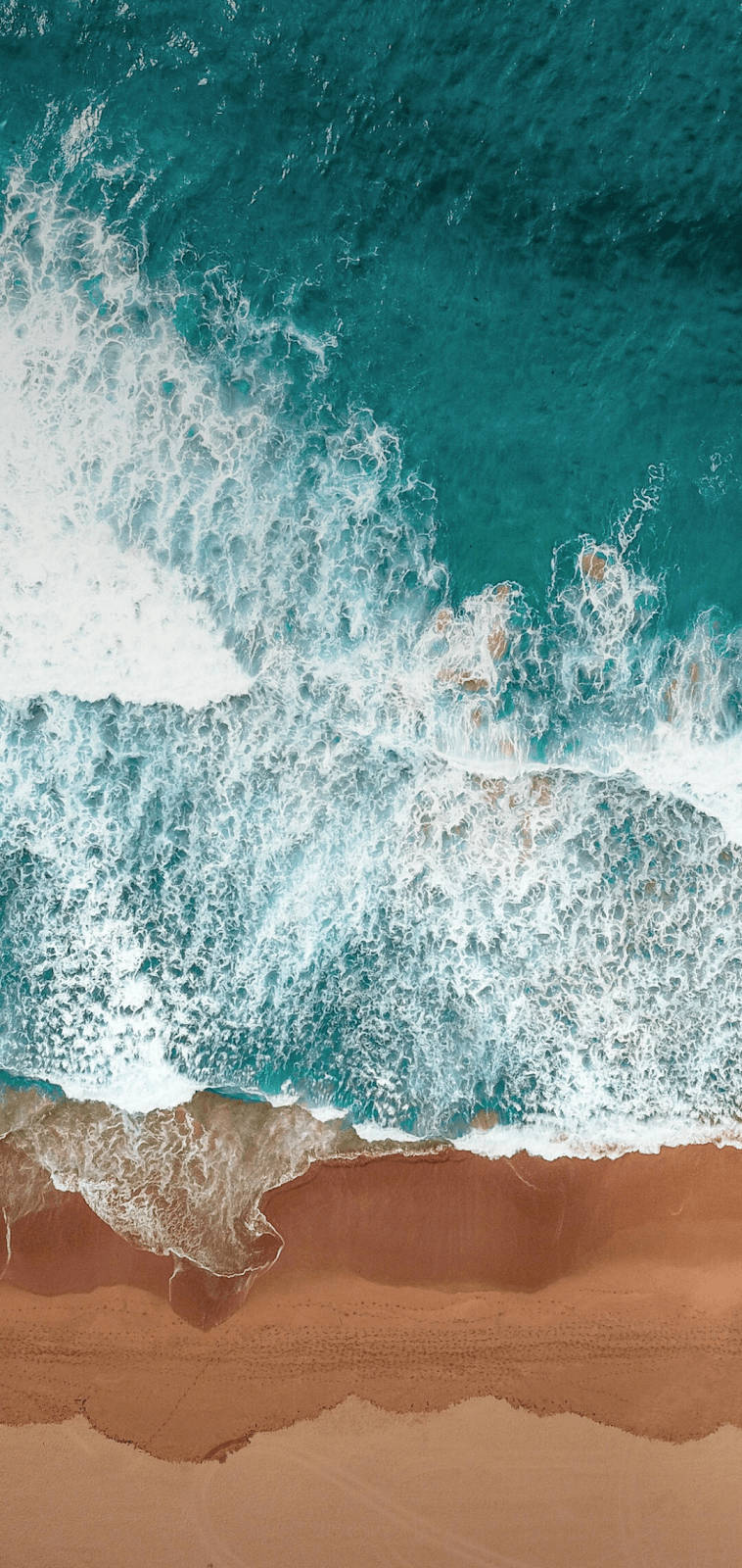 Google Pixel 3 Beach Waves Background