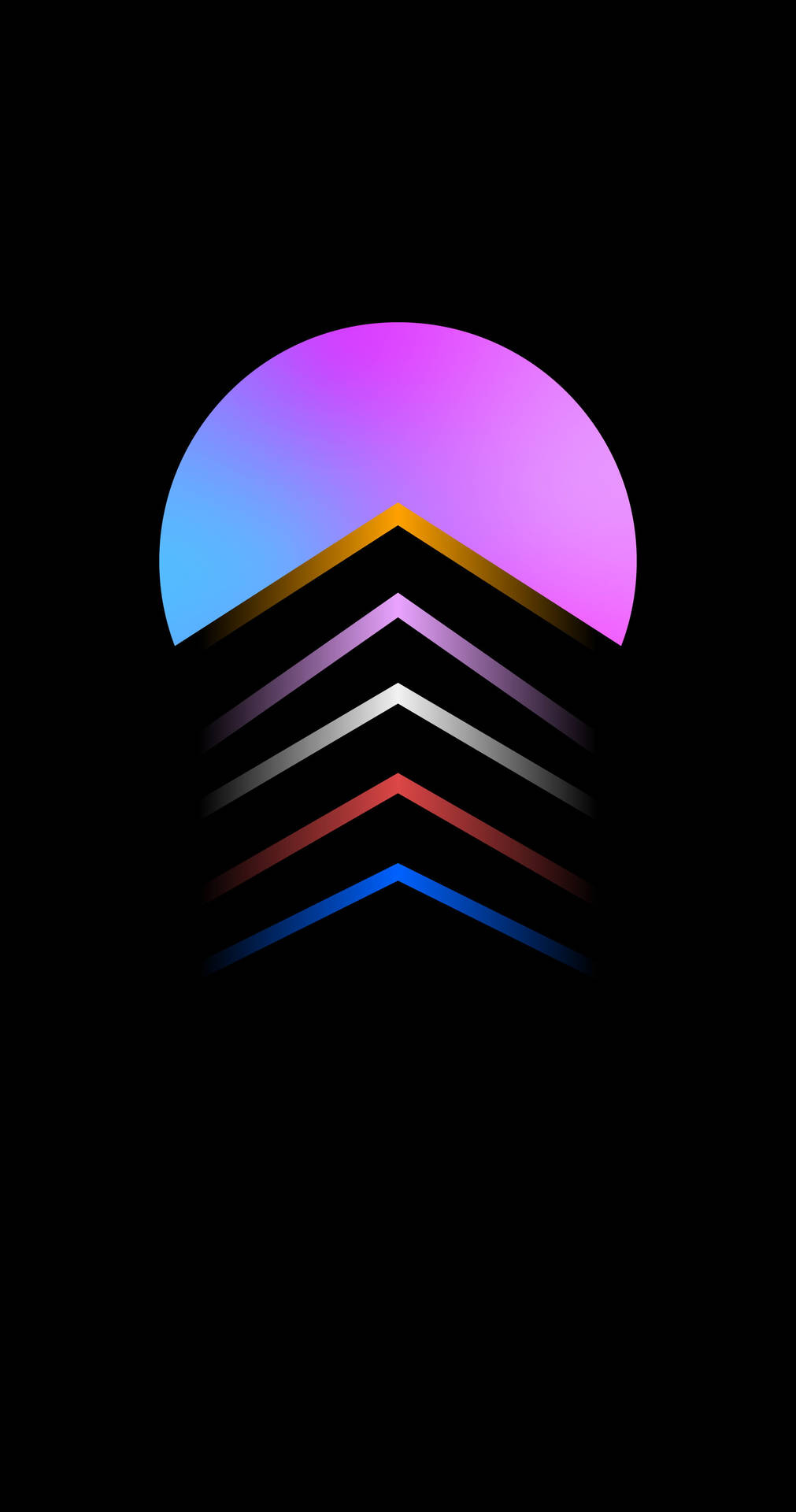 Google Pixel 4k Colourful Arrow Heads Background